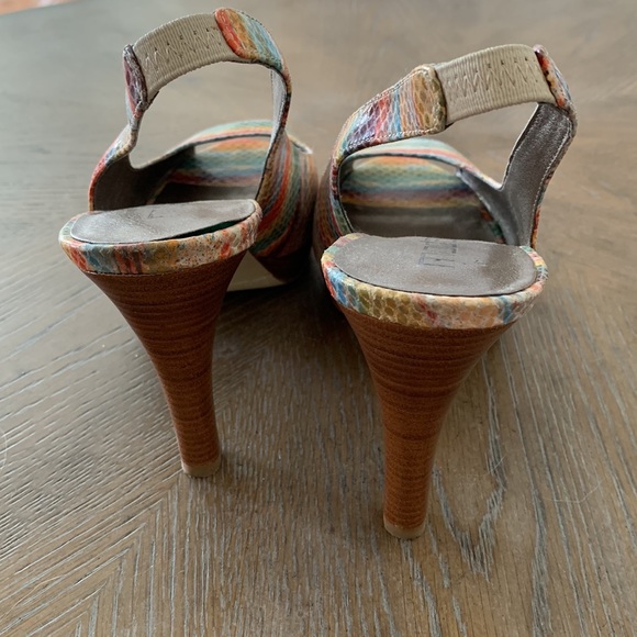 Moda Spana sling back heels size 9.5 - Picture 7 of 7